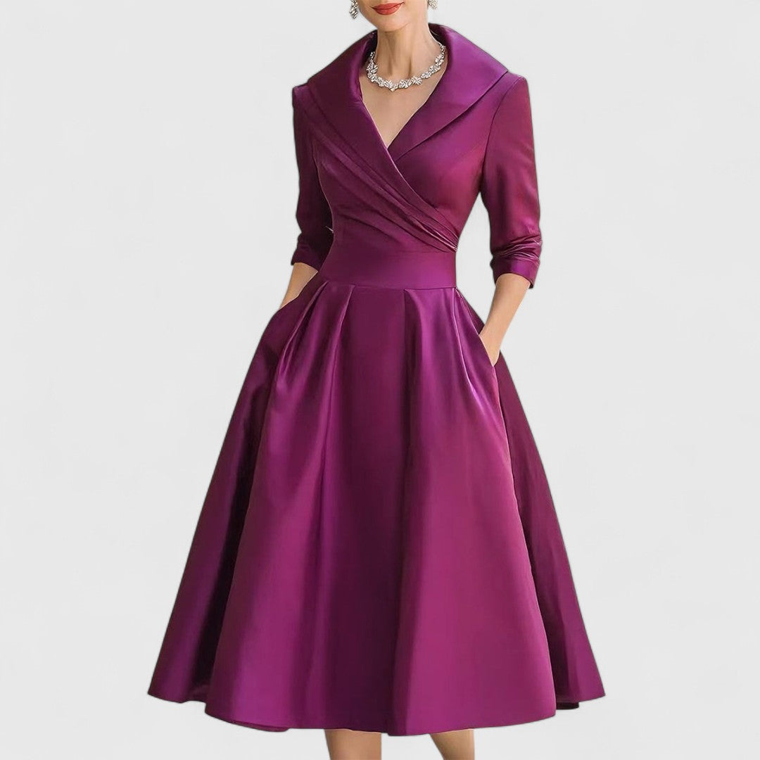 Marley Quinn | Elegante vestido midi