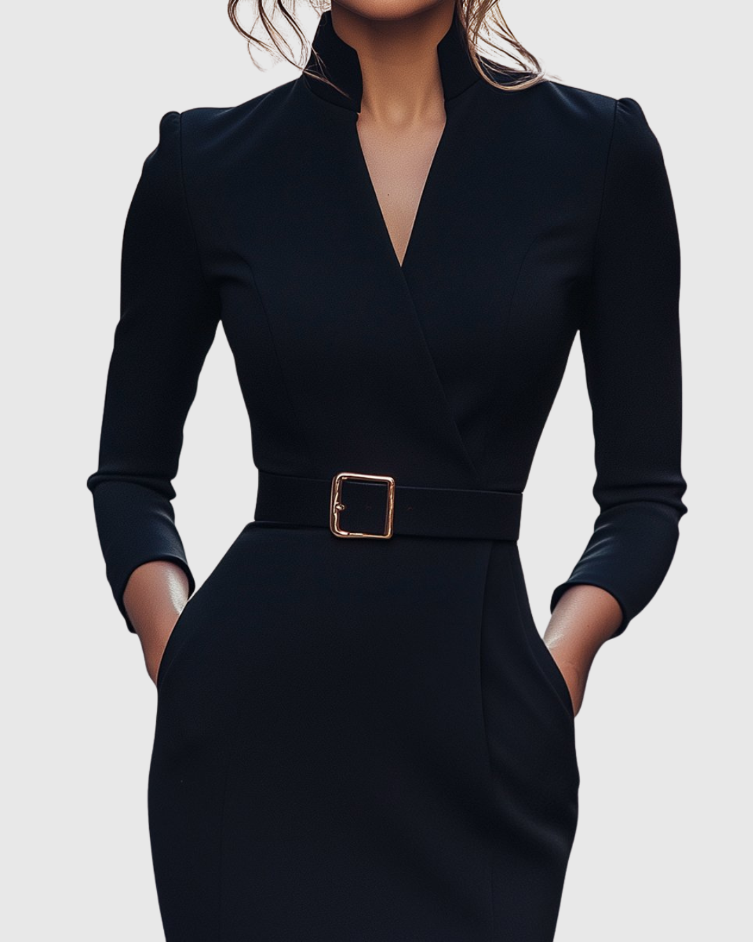 Claribel | Vestido midi refinado