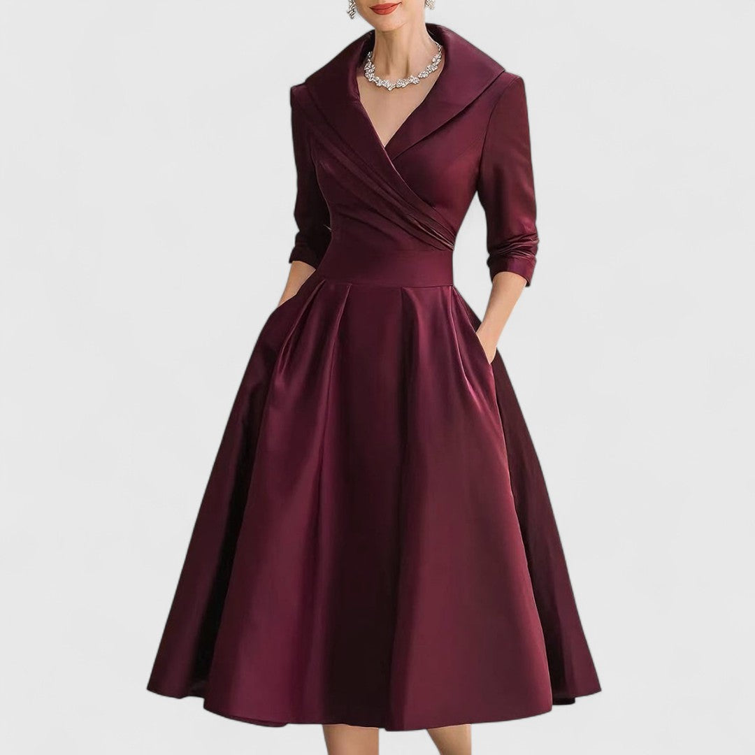 Marley Quinn | Elegante vestido midi