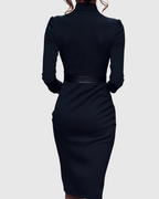 Claribel | Vestido midi refinado