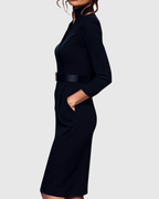 Claribel | Vestido midi refinado